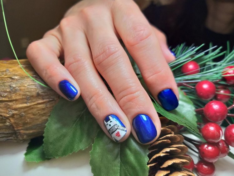 Око від пристріту на нігтях