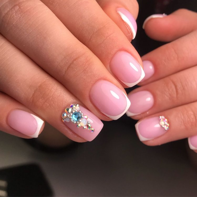 Френч на короткиетнокти