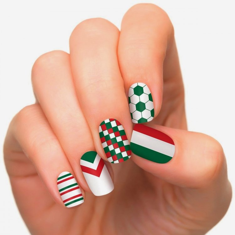Манікюр італійський дизайн