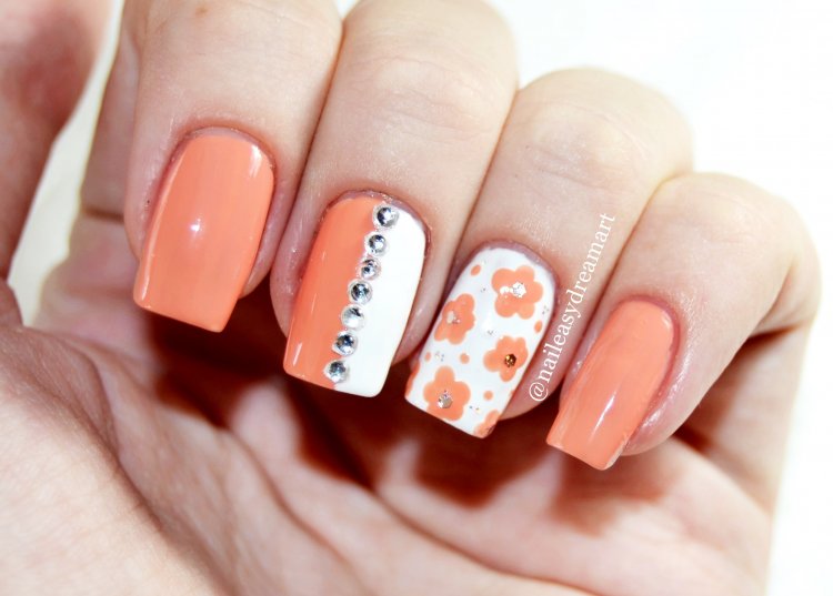 Гель-лак персиковый цвет