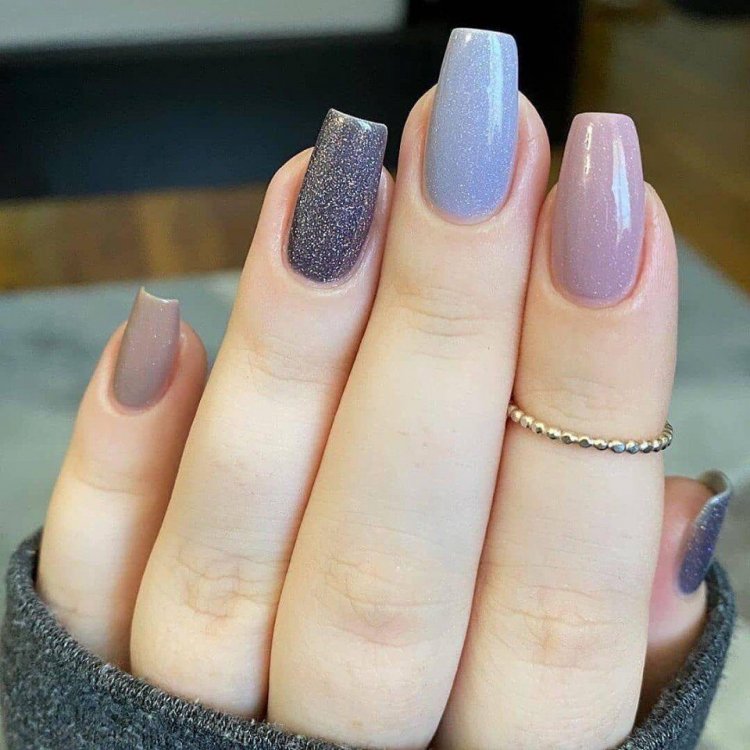 Маникюр на удлиненный квадрат