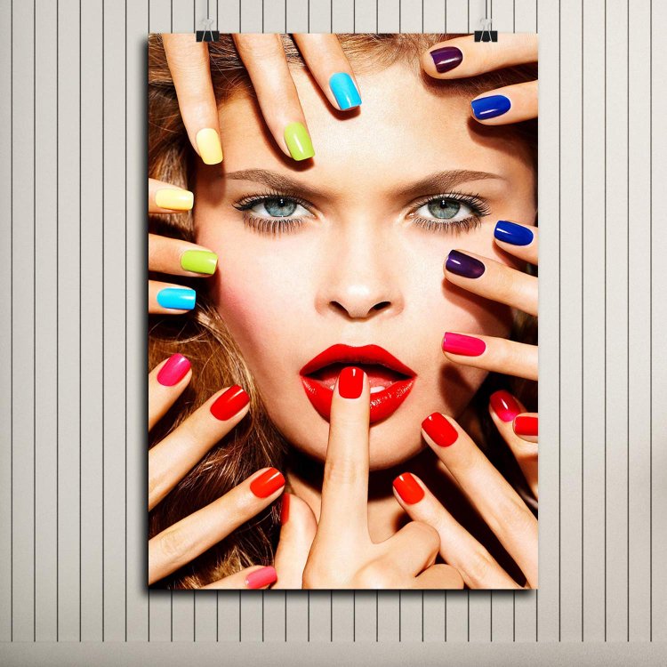 Собачьи ногти с маникюром