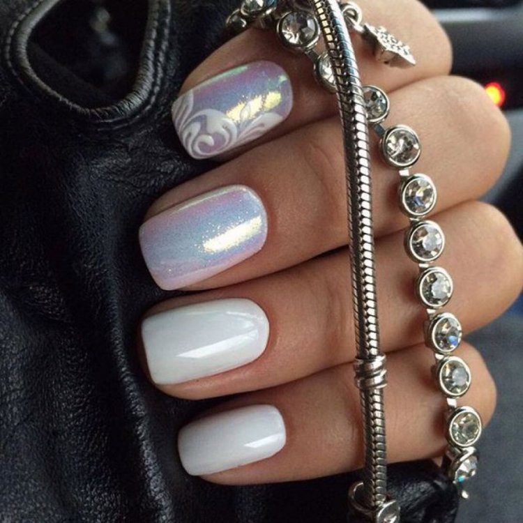 Зеркальные ногти