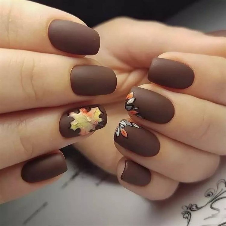 Осенний маникюр