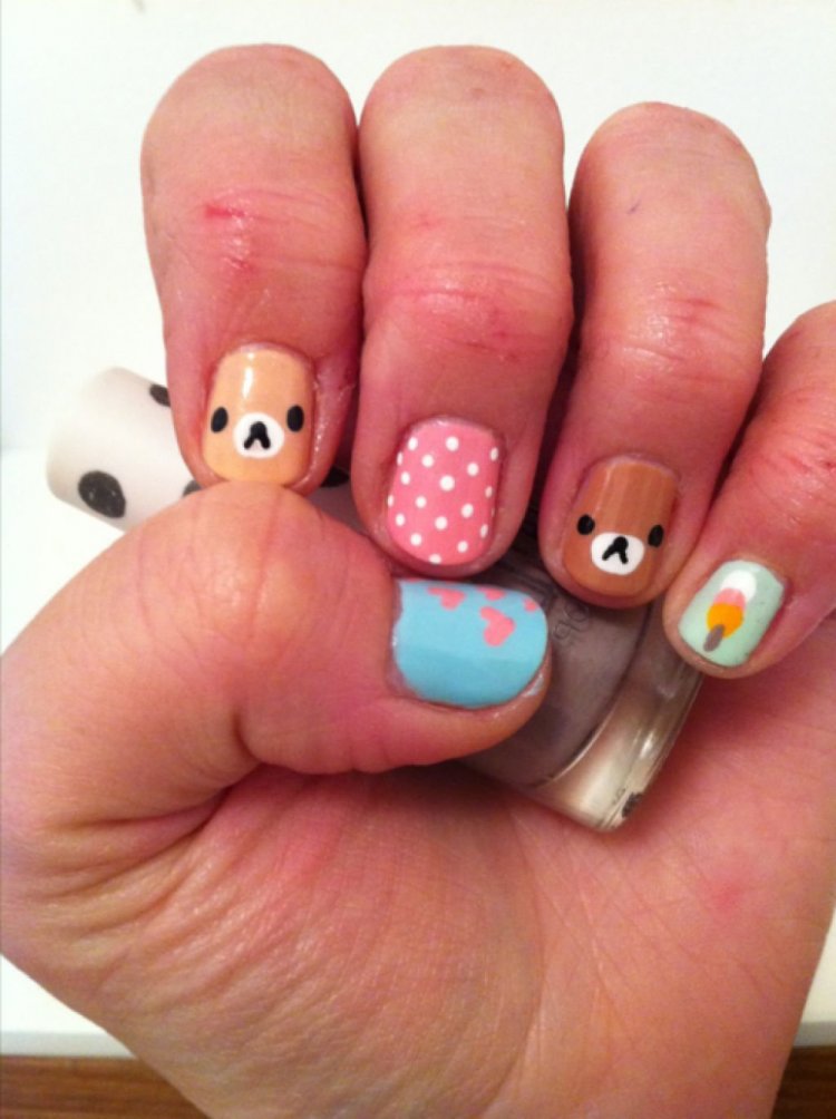 Ногти короткие детские