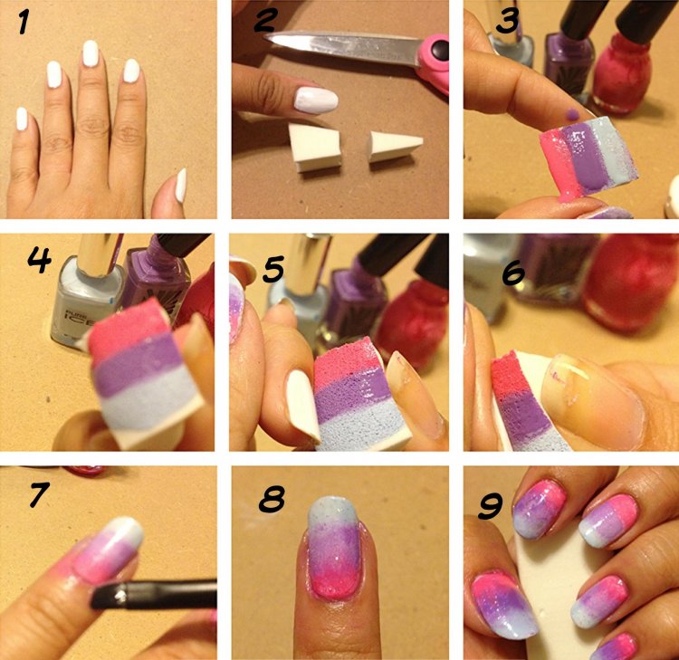 Идеи домашнего маникюра