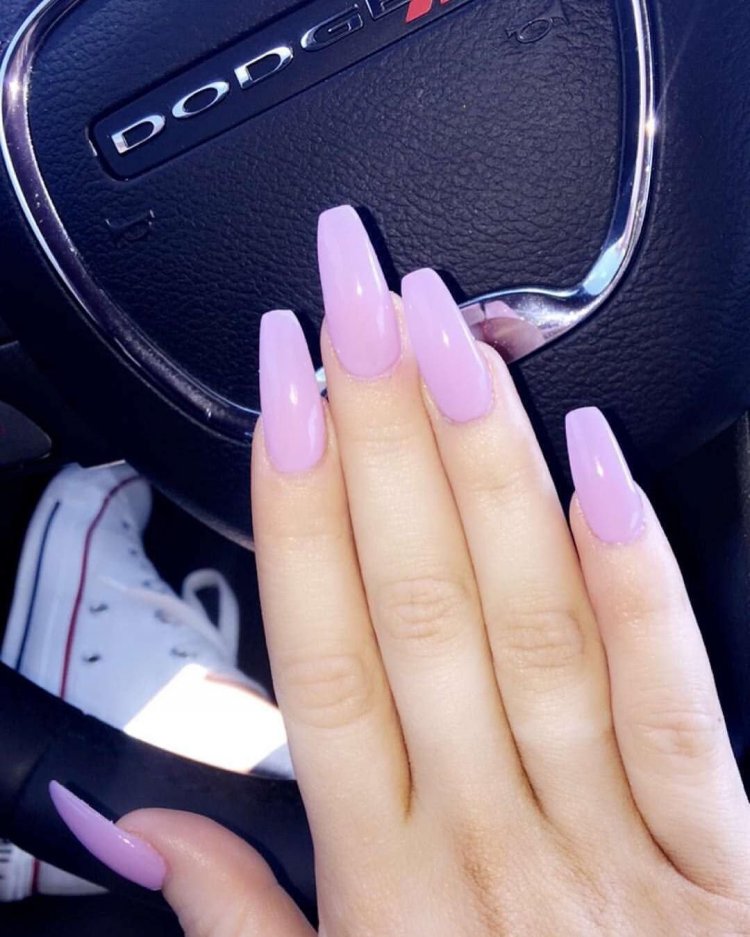 Маникюр 2020 на длинные ногти квадрат