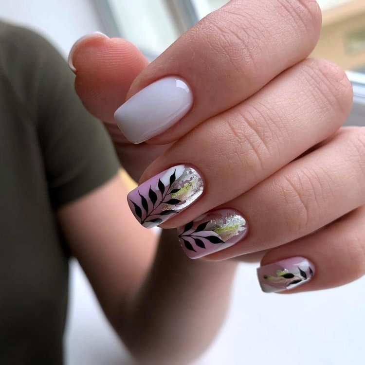 Маникюр осень 2020