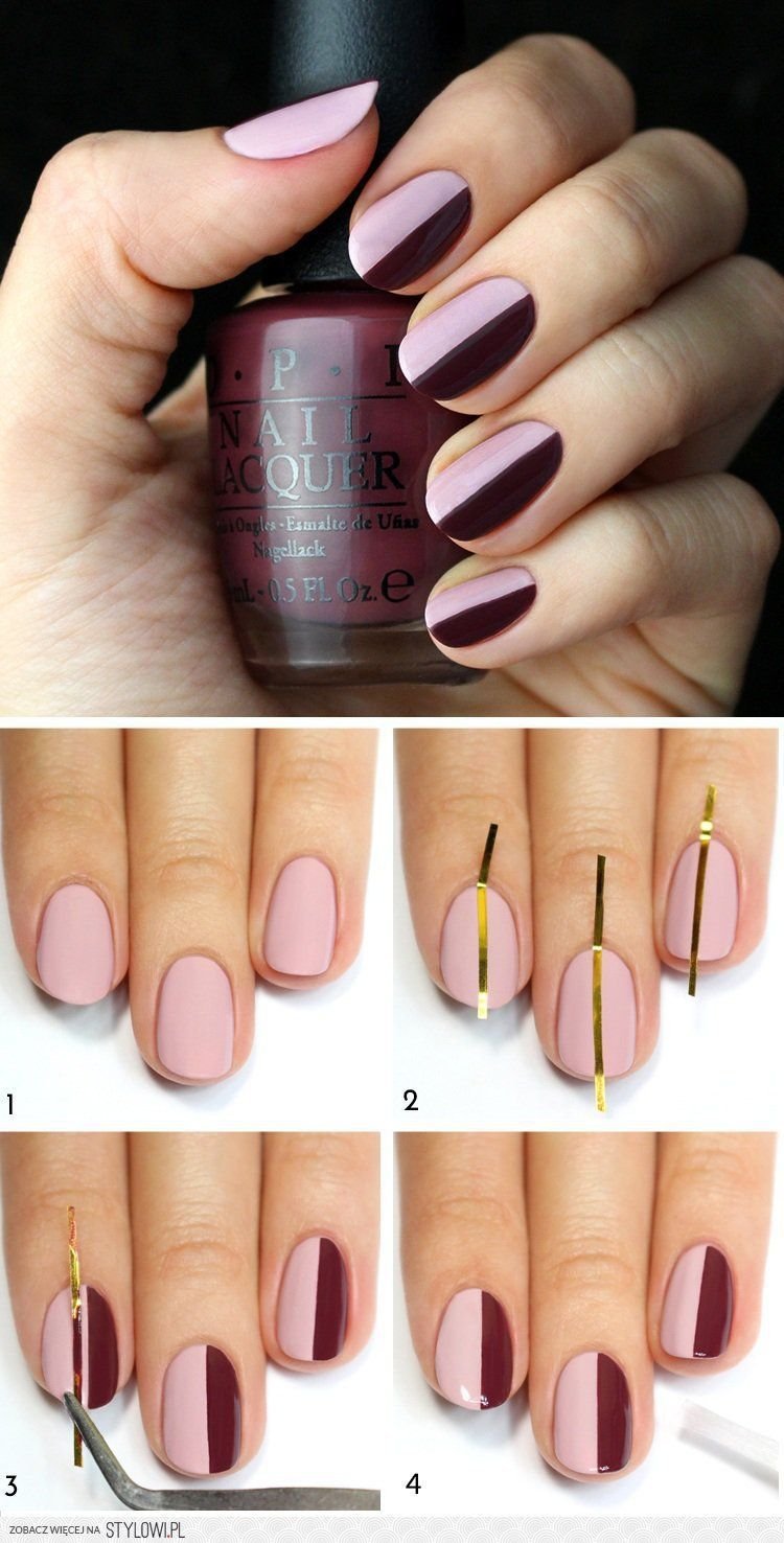 Идеи легкого маникюра