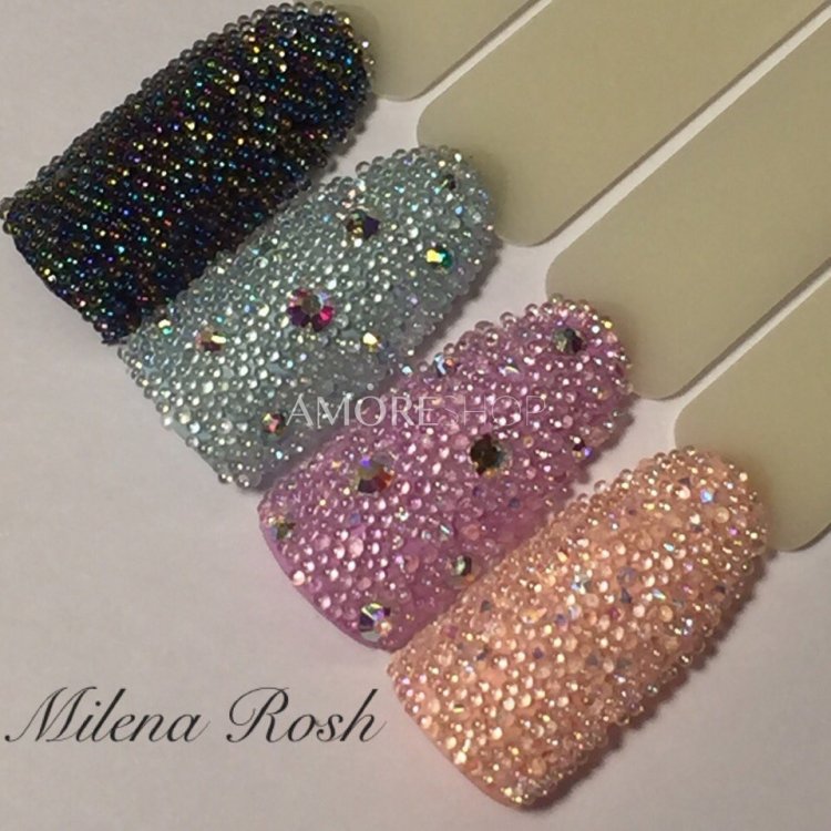 Маникюр на выпускной длинные ногти