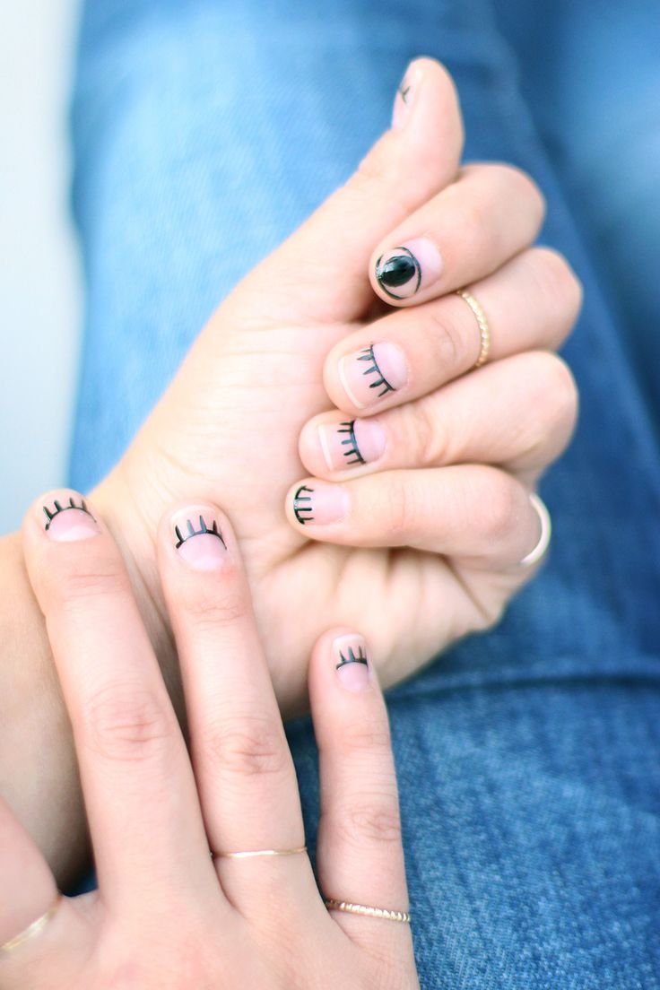 Око на нігтях