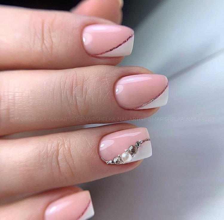Ногти маникюр нежный 2021