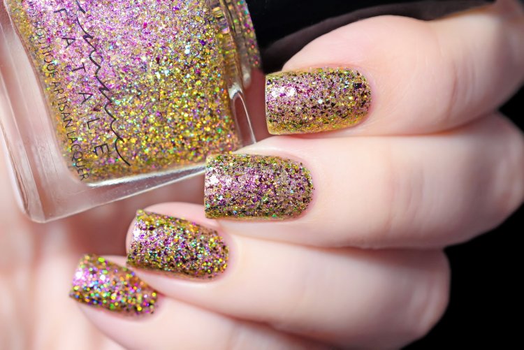 Хрустальный френч с блестками