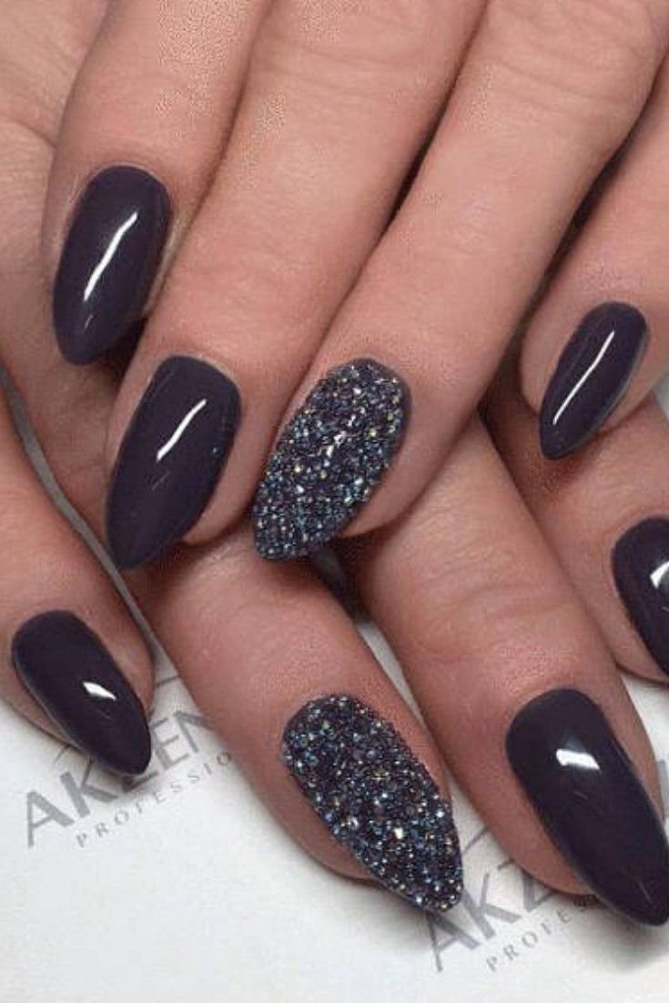 Хрустальные розовые ногти