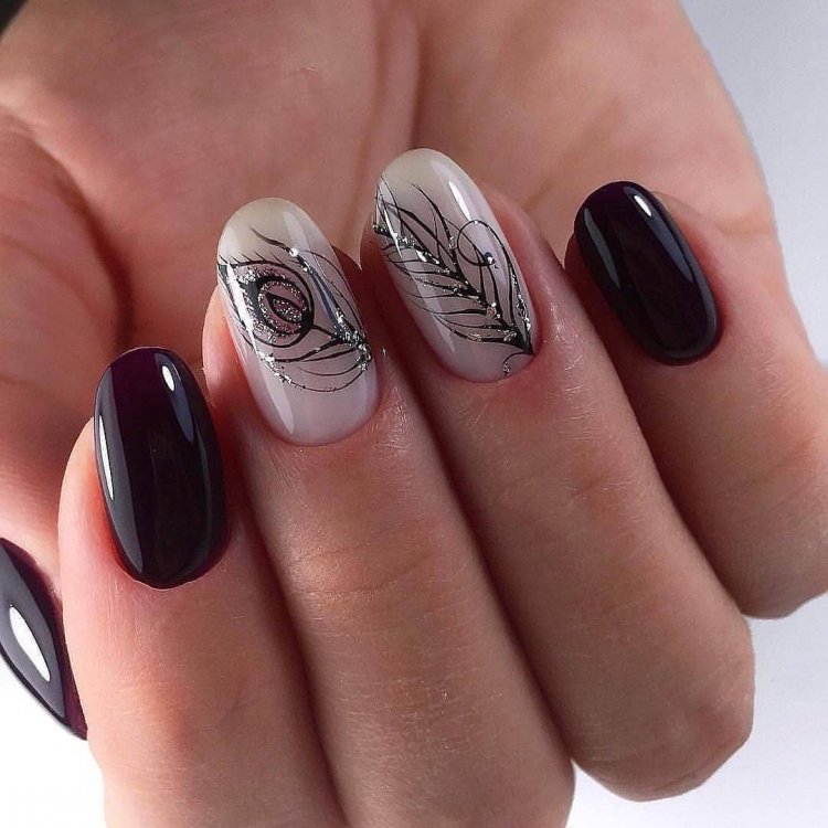 Гелеві нігті осінь 2020