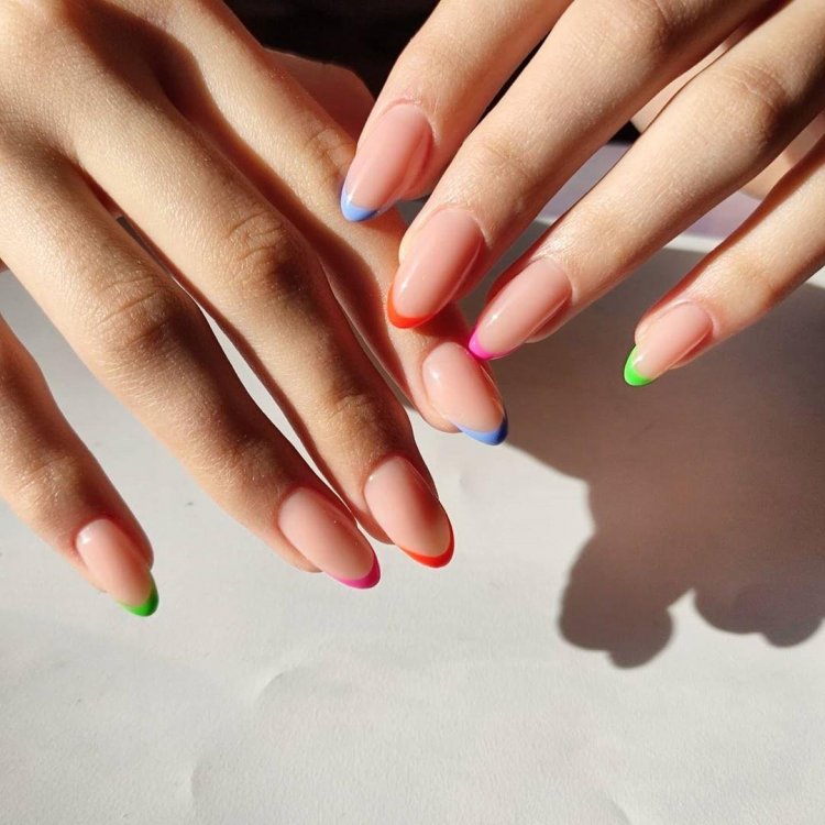 Френч разные руки