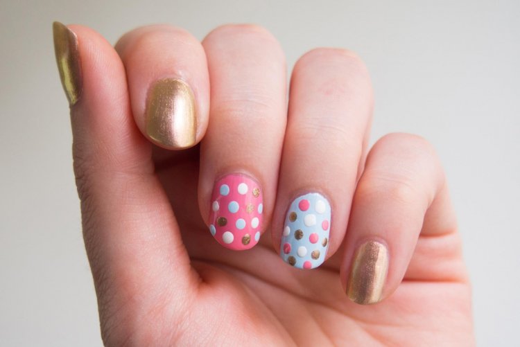 Манікюр на короткі нігті легко