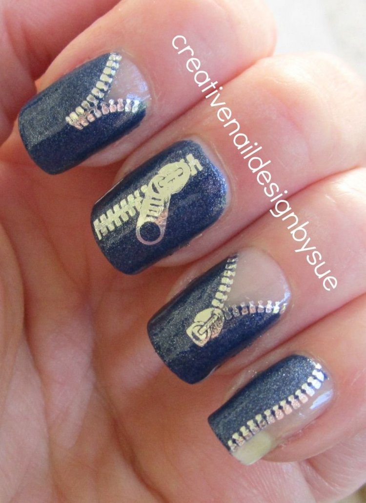 Манікюр замочки блискавки