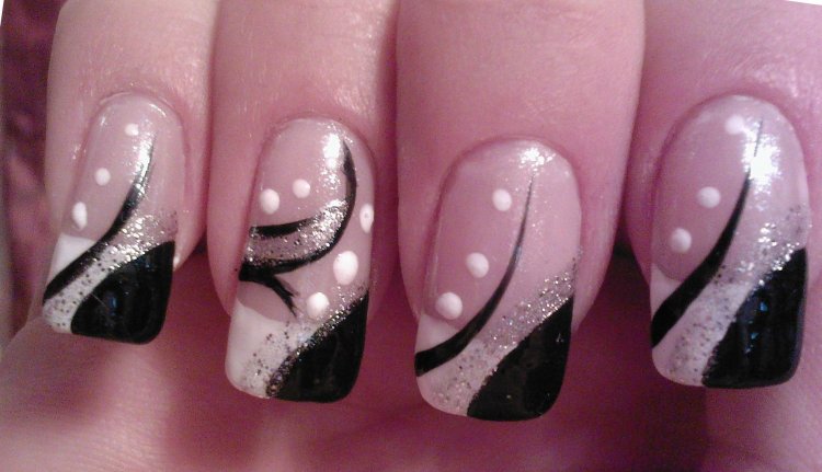 Нігті малюнки красиві французький