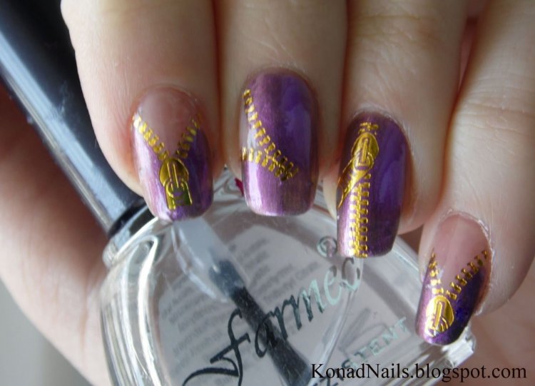 Нігті із замочками