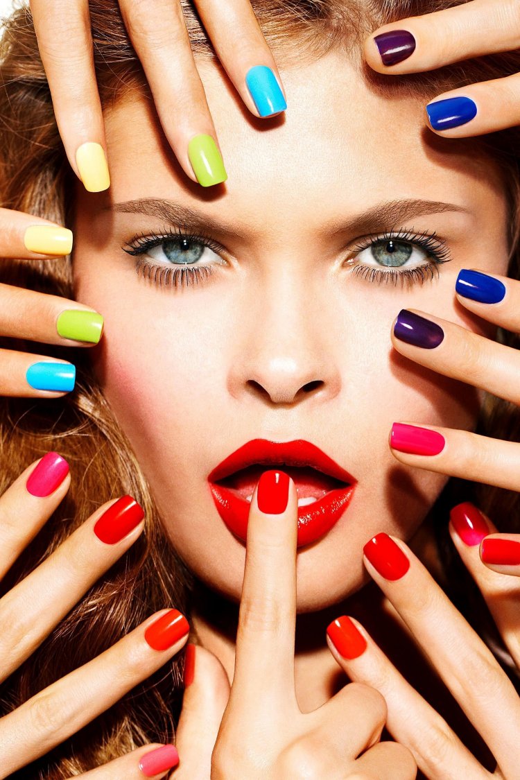 Смешной маникюр