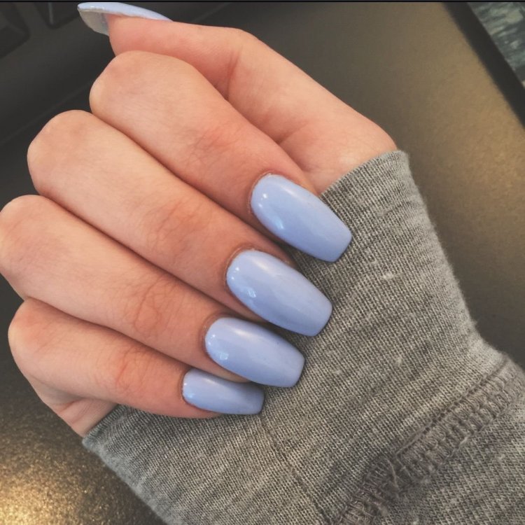 Бірюзовий манікюр