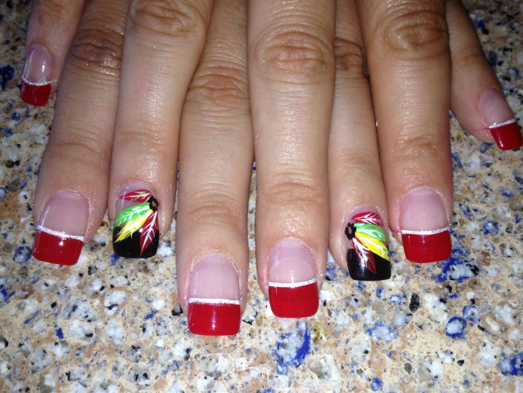 Двойной френч чёрный с желтым