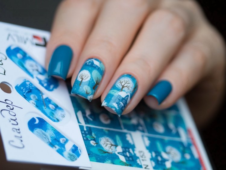 Наклейки на ногти