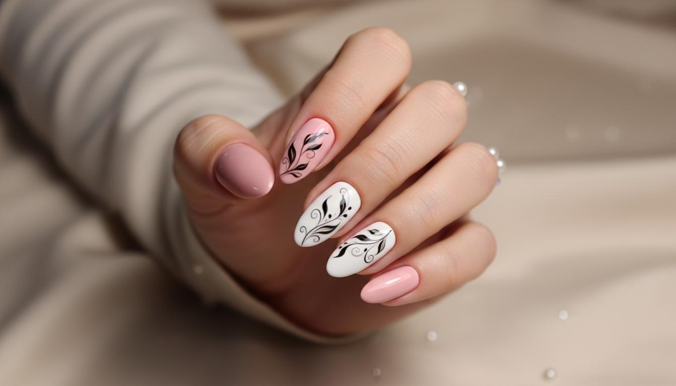 Идеи маникюра на короткие ногти с лапками