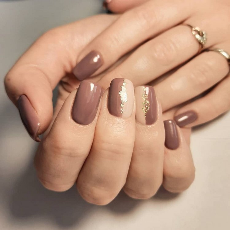 Кофейный маникюр