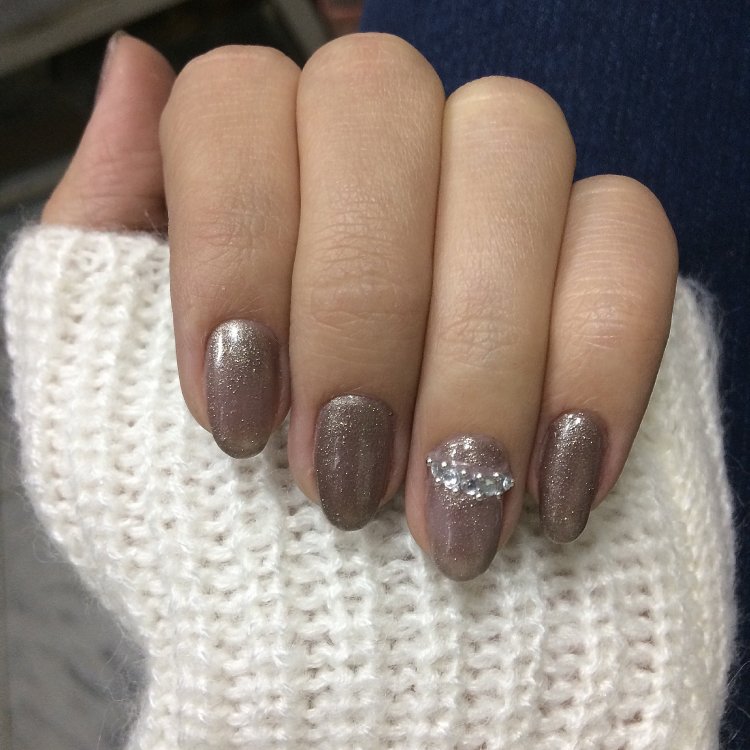 Кофейный маникюр