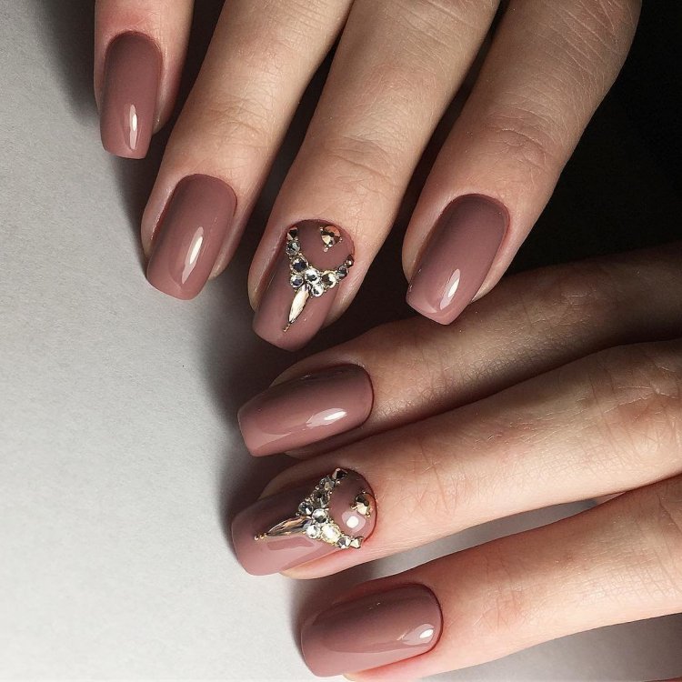 Кофейный маникюр