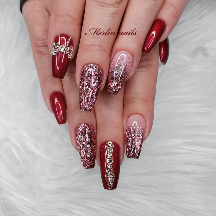 Маникюр на юбилей просто