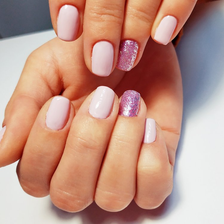 Маникюр на ногти гель лаком