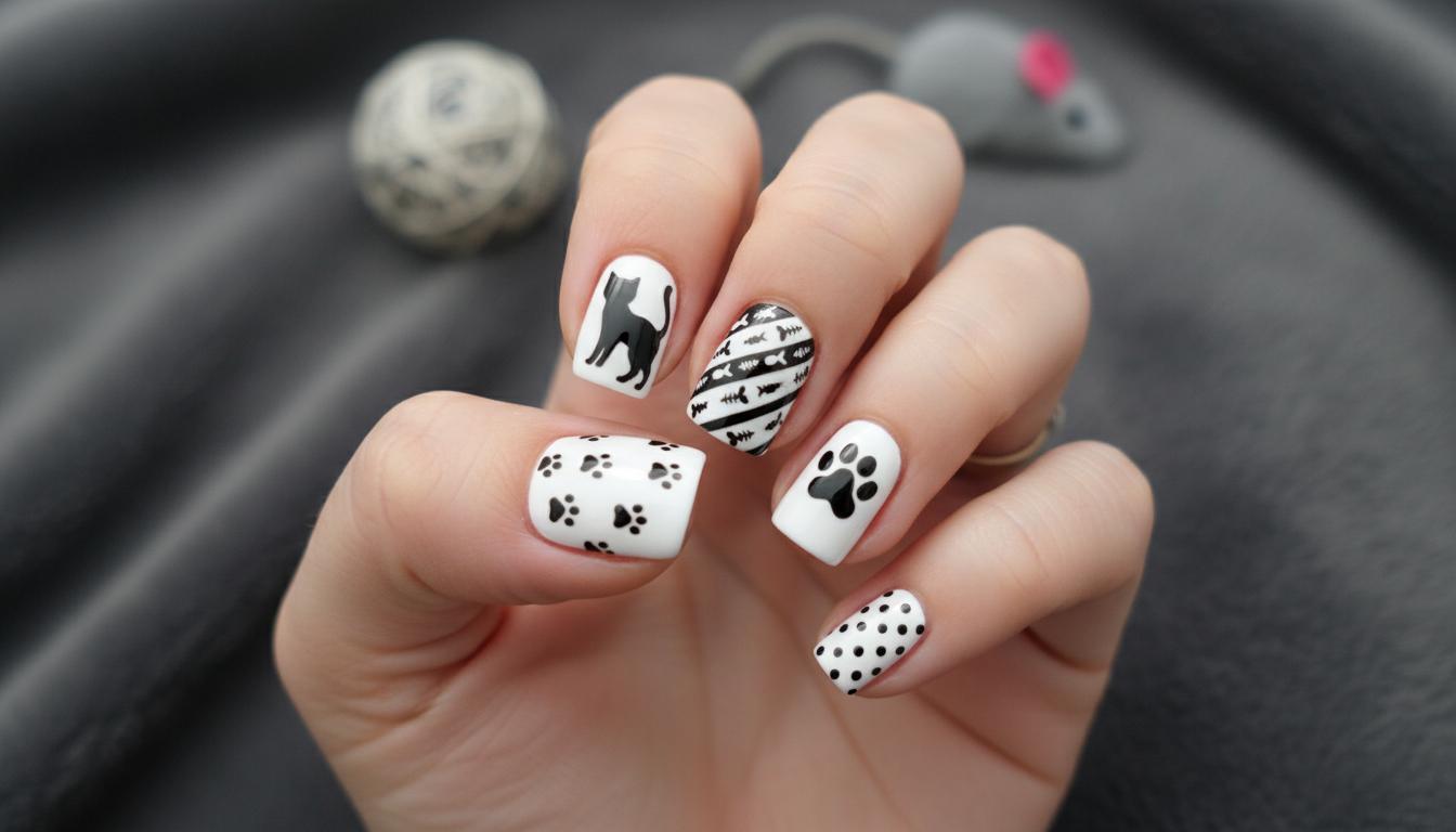 Маникюр с Пушин Кэт