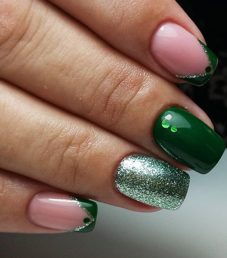 Изумрудный френч