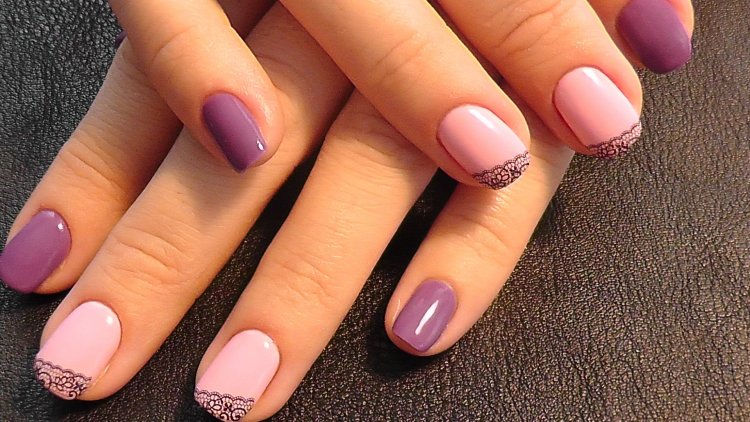 Маникюр с покрытием гель-лаком