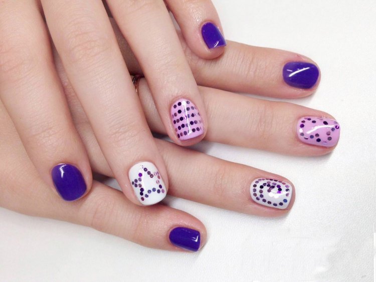 Идеи детского маникюра на коротких ногтях