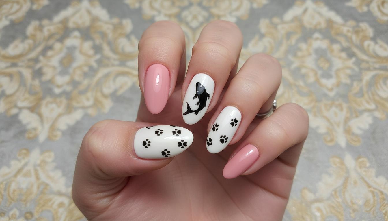 Маникюр в стиле мафия