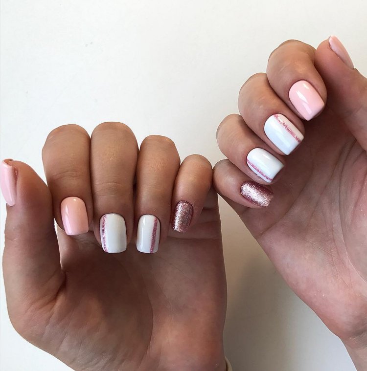 Маникюр простой и красивый