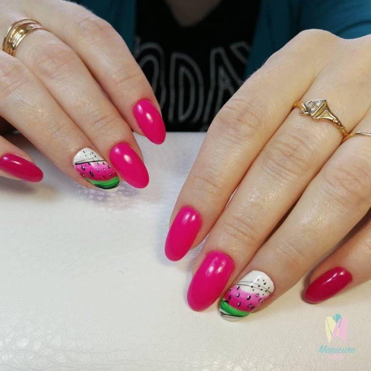 Красивый маникюр на юбилей