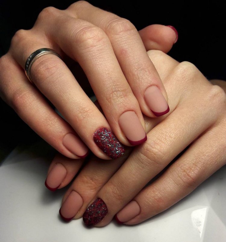 Бордовий френч