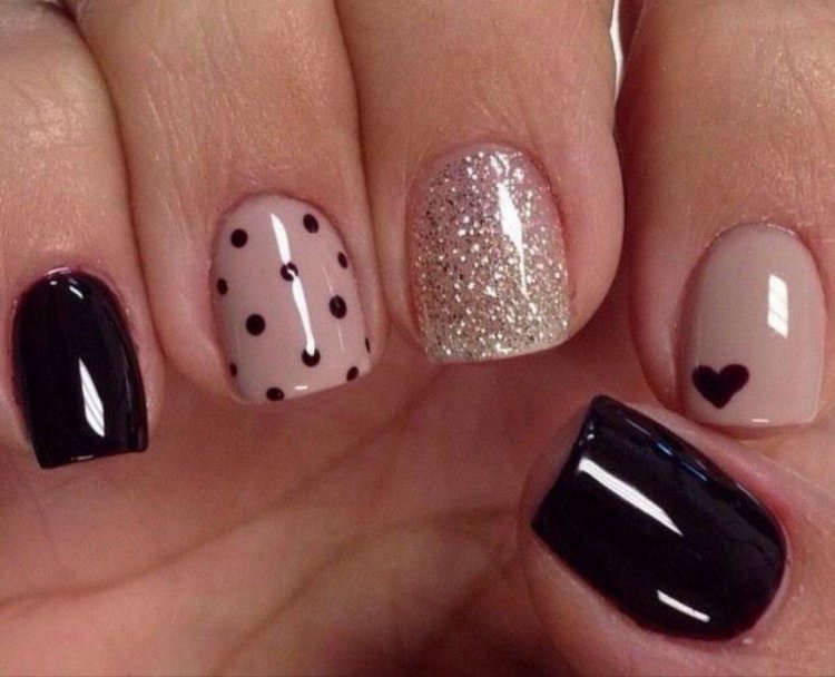 Ногти простые и красивые короткие