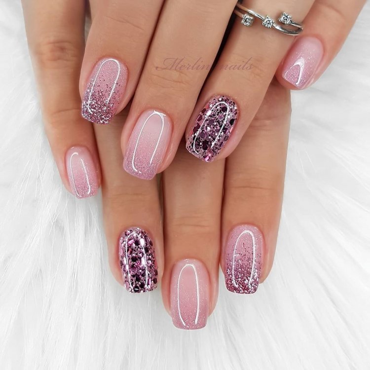 Шикарный маникюр на юбилей 35