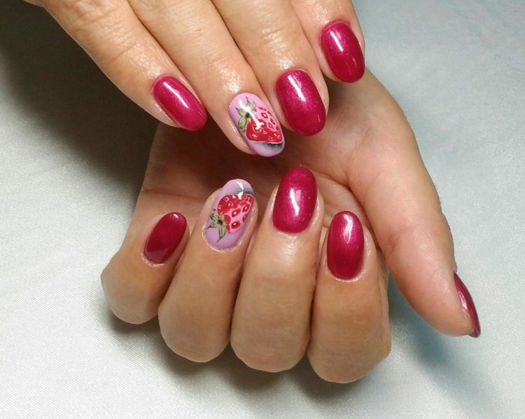 Маникюр на юбилей