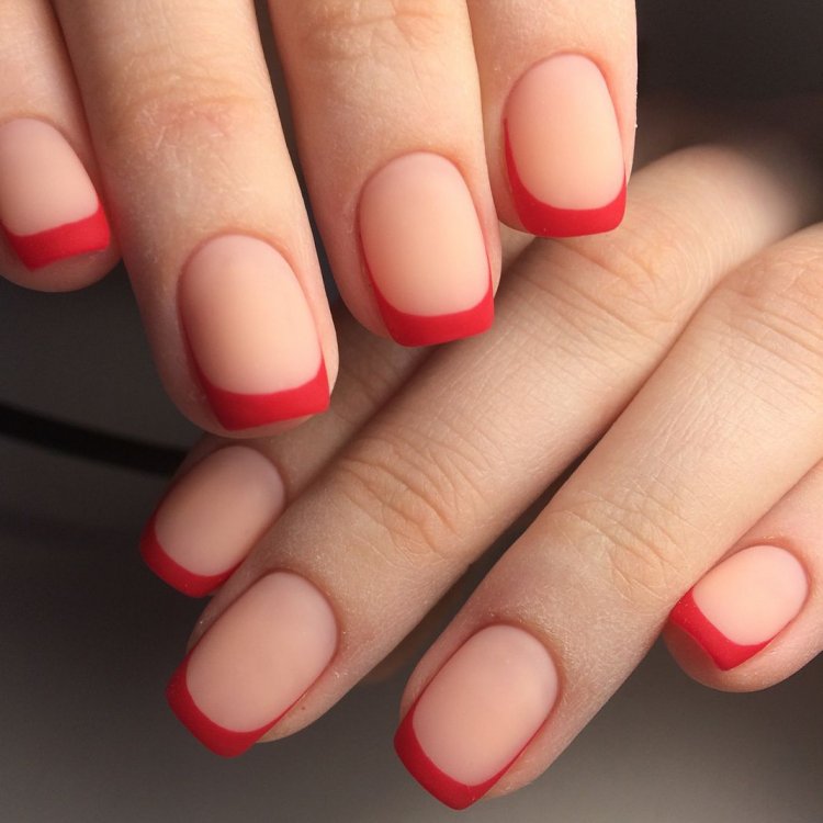 Френч на короткі нігті