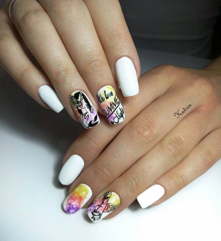 Популярные ногти 2021