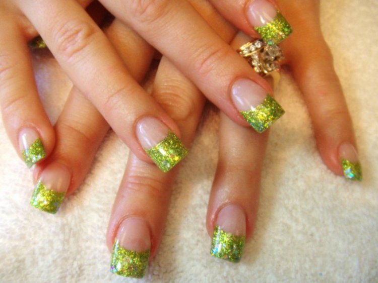 Летний френч с блестками