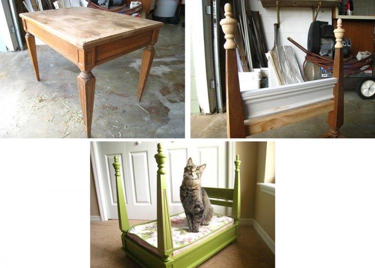 Лежанка для кішки своїми руками – 11 ідей як зробити, інструкція та майстер-класи (фото)