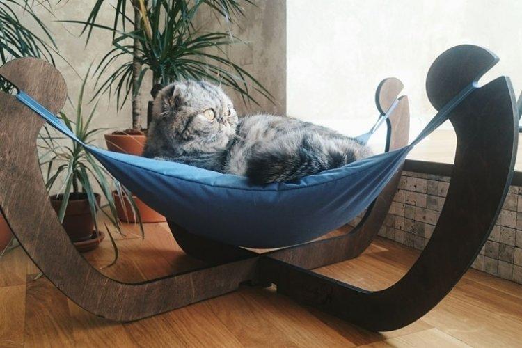Лежанка для кішки своїми руками – 11 ідей як зробити, інструкція та майстер-класи (фото)